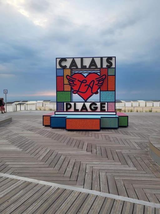 Appartement Chez Graziella Rez-De-Chaussee Calais Exterior foto